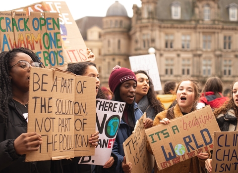 Climate protest