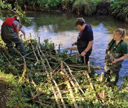 Weaving the posts together